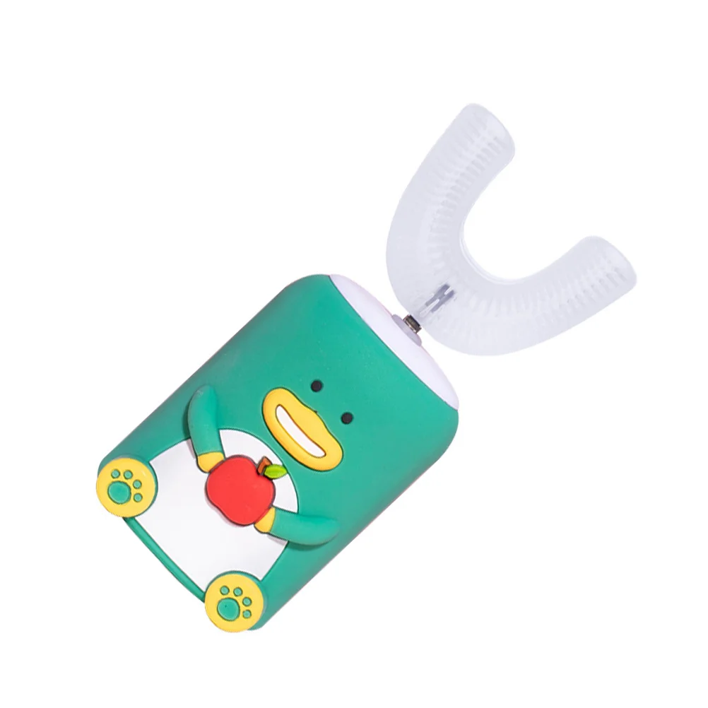 

1 Set Children Toothbrush Lovely Portable Convenient Cleaner Cleaning Cleanness