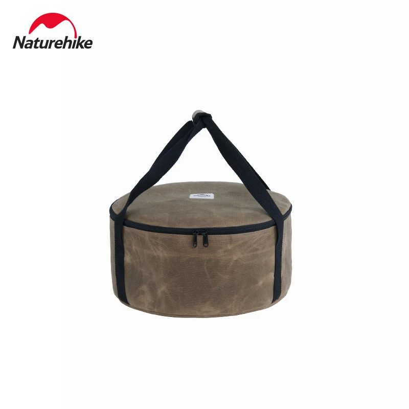

Портативная Сумка для кемпинга Naturehike 13,7/л, Вместительная дорожная сумка ведро для мелочей 600D из ткани Оксфорд, уличная коробка для оборудования