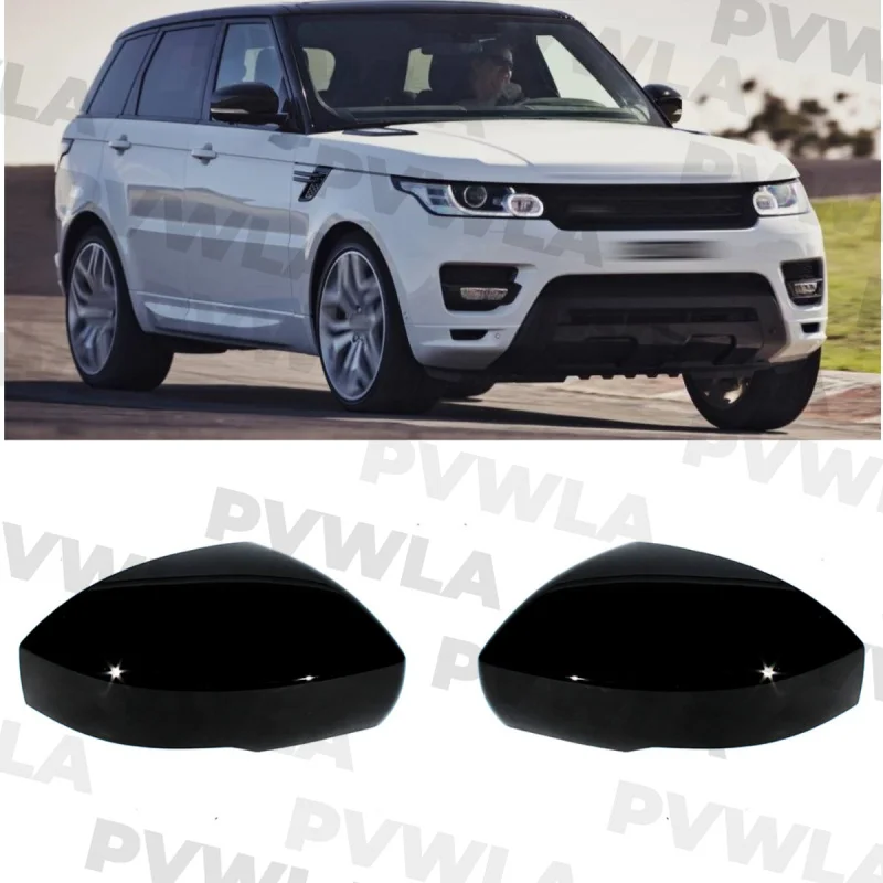 

Для Land Rover Range Rover Sport 2014 2015 2016 2017 2018 2019, пара левых и правых боковых черных окрашенных зеркал, крышка LR 035092