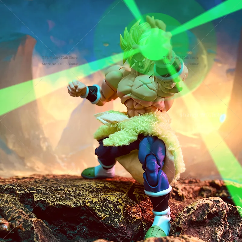 Фото В наличии 1/12 масштабная мужская одежда Hemline Dragon Ball Super Saiyan Broly японское аниме для SHF 6-дюймовая экшн-фигурка солдата №2