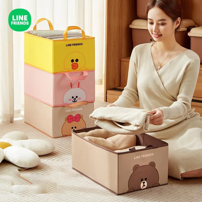 Kawaii аниме Miffy Rabbit ящик для хранения одежды и штаны милый мультяшный многослойный