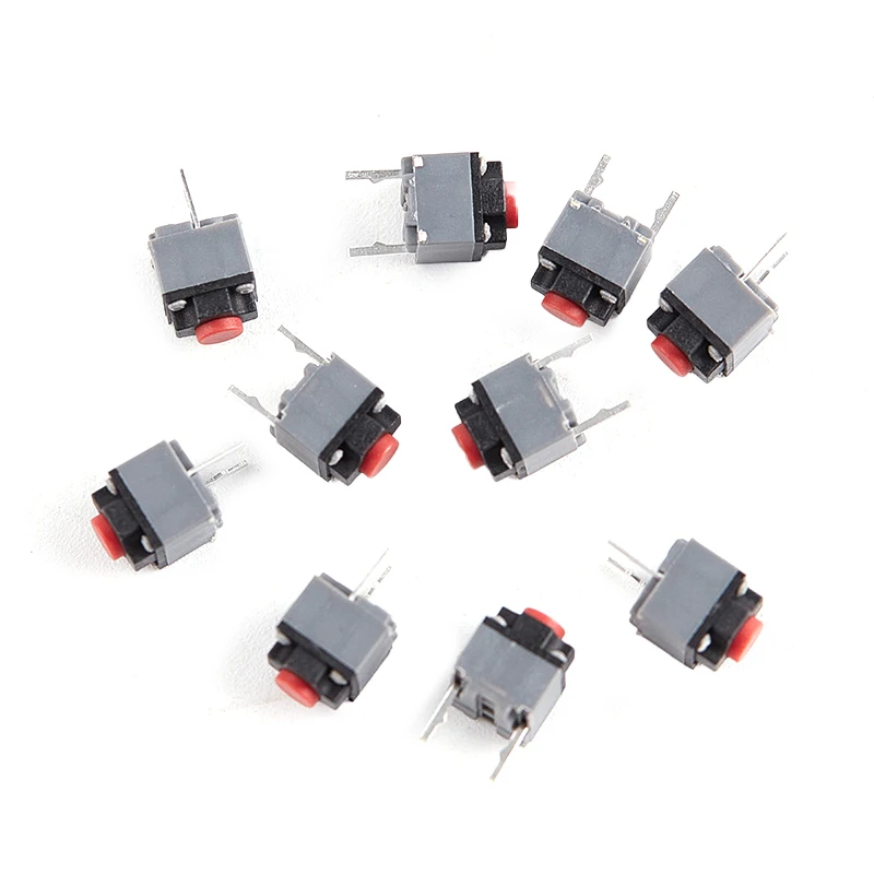 

10Pcs Kailh Mute Button 6*6*7.3 Silent Switch Wireless Mouse Button Micro Switch High Quality