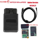 MicroPod2 V17.04.27 онлайн-программатор диагностический инструмент для Chry-slerJe-epDod-geF-ait MicroPod 2 free DBRIII