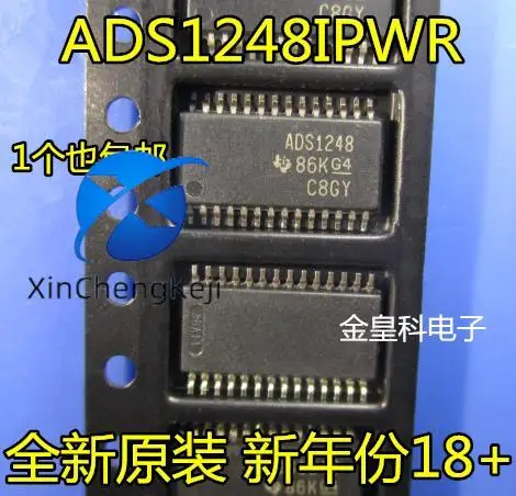

2pcs original new ADS1248IPWR ADS1248 A/D converter TSSOP-28
