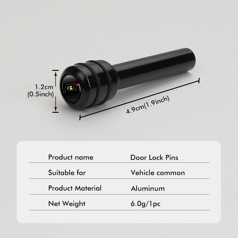 Автомобильный Замок безопасности Универсальный алюминиевый замок для салона