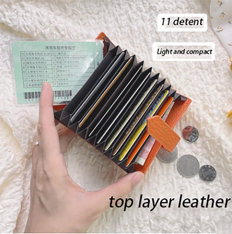 genuine leather womens luxury design card bag fashion short cardholder 2021 free global shipping