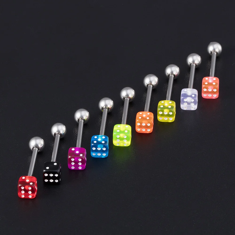 2 шт. Детские Акриловые Игральные Кости