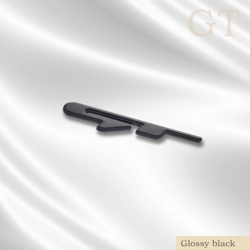 

3D металлическая решетка GT, передняя эмблема, наклейка на задний багажник, наклейка на корпус для Peugeot 208 306 307 Kia K3 K5 K9 Hyundai Venu Kona, аксессуар