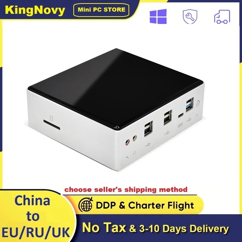 

10th Gen 2 Lan NUC Computer Intel i7-10510U i5-10310U i3-10110U Mini PC 2*DDR4 M.2 NVMe Windows 10 Pro Linux WiFi TV Box