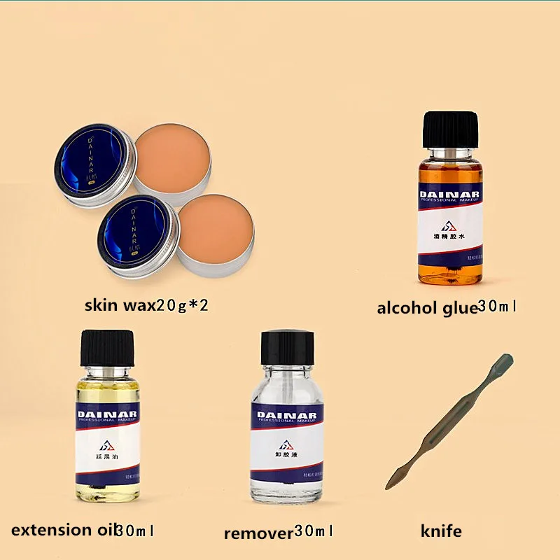 Воск для нанесения макияжа на кожу Хэллоуин популярный восковой набор снятия