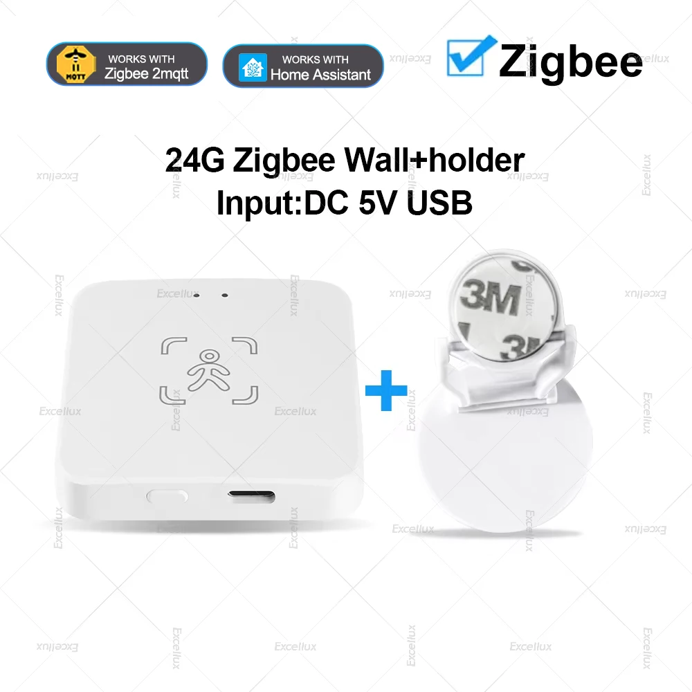 

Датчик присутствия человека Zigbee/Wi-Fi