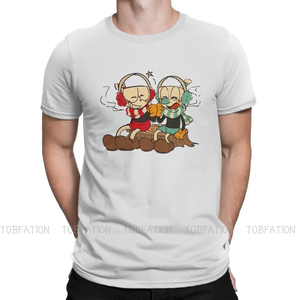 

The Cup Head Show Casual TShirt Cuphead Boss Battle Adventure Game Creative Streetwear Leisure T Shirt Men Short Sleeve Special