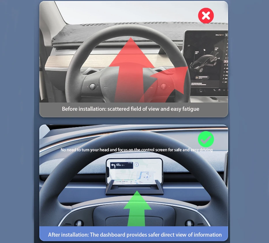 Автомобильный Держатель Для Телефона Tesla Highland Model 3 Вентиляционный Зажим