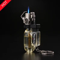 unusual gas windproof gas metal portable classic cool turbo smoking lighter simple durable mens outdoor tools cigarette lighter