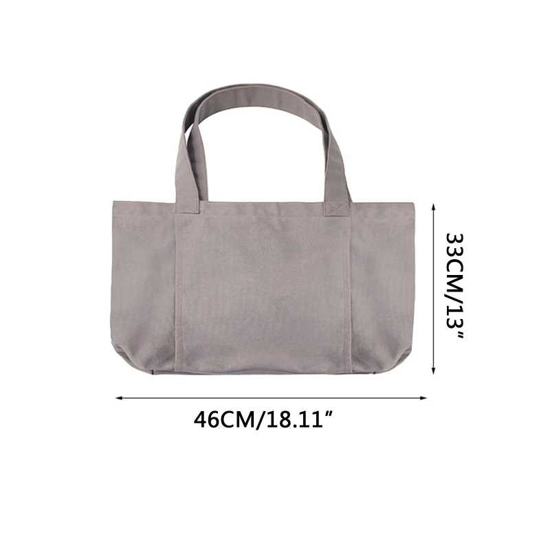 

448D Yoga Mat Canvas Tote Bag Yoga Mat Carrier Pocket Carryall Shoulder Bag for Office, Workout, Pilates, Travel, Beach, Gym