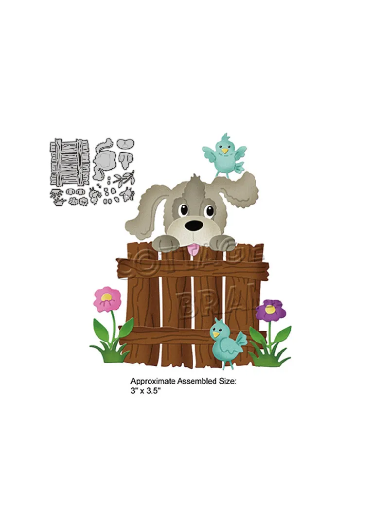 

railing puppy2022 The New Metal Cutting Dies DIY Layered Scrapbooking Paper Craft Knives Blades Punching Dies