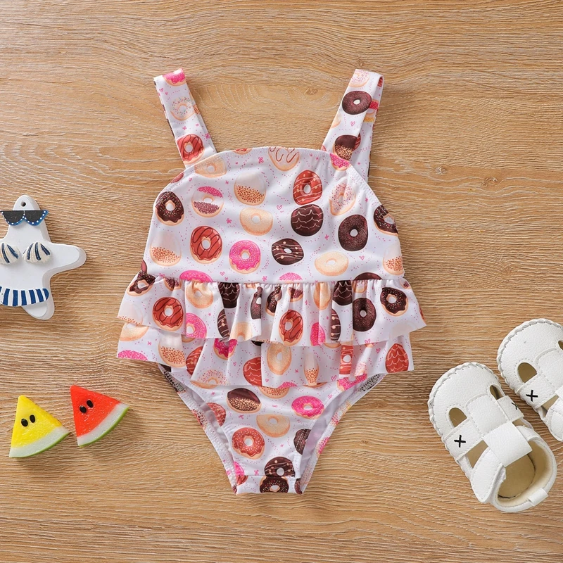 

Летний детский купальник без рукавов, на возраст 0-3 года