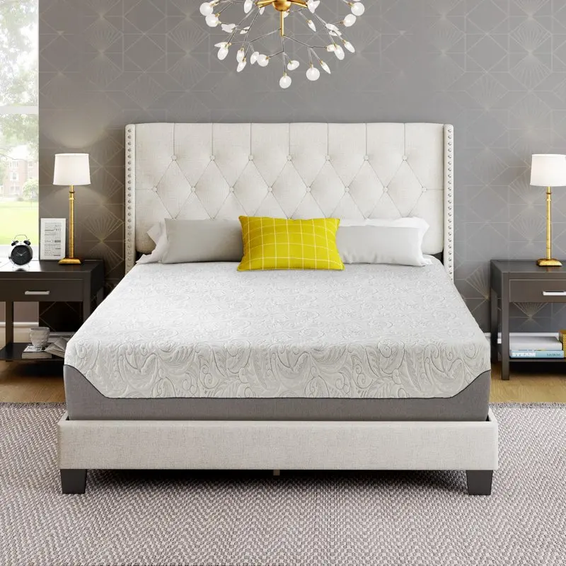 

Flow 8" Dual-Layered Gel Memory Foam Mattress, Firm, Full