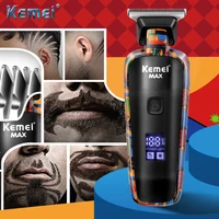 kemei hair trimmer for men beard trimer professional hair clipper electr razor hair cutting machine haircut electr shaver