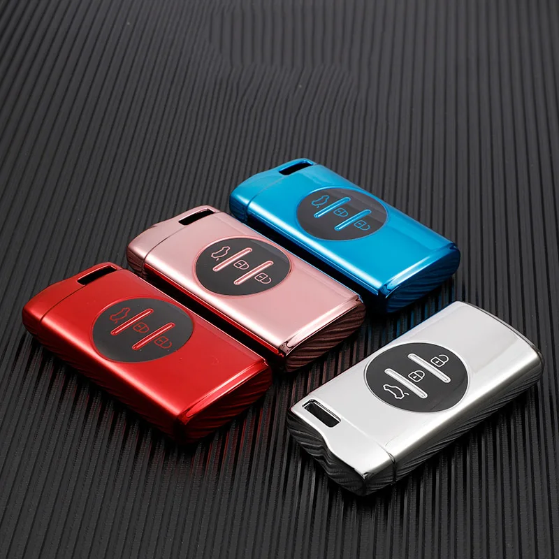 

TPU Car Remote Key Case Cover Shell For Chery EXEED LX TXL Tiggo 3X PLUS 7PRO 5X Auto Accessories Keychain Covers 3 Buttons