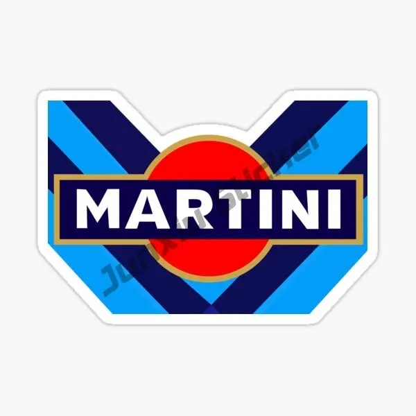 

Гоночные наклейки MARTINI, подходят для масла с флагом, виниловая наклейка, наклейка, мини-вывески, водонепроницаемая наклейка, аксессуары для гонок
