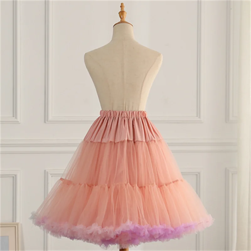 

Lengthened lolita daily support cotton candy support cloud support violence boneless soft yarn cosplay poncho skirt