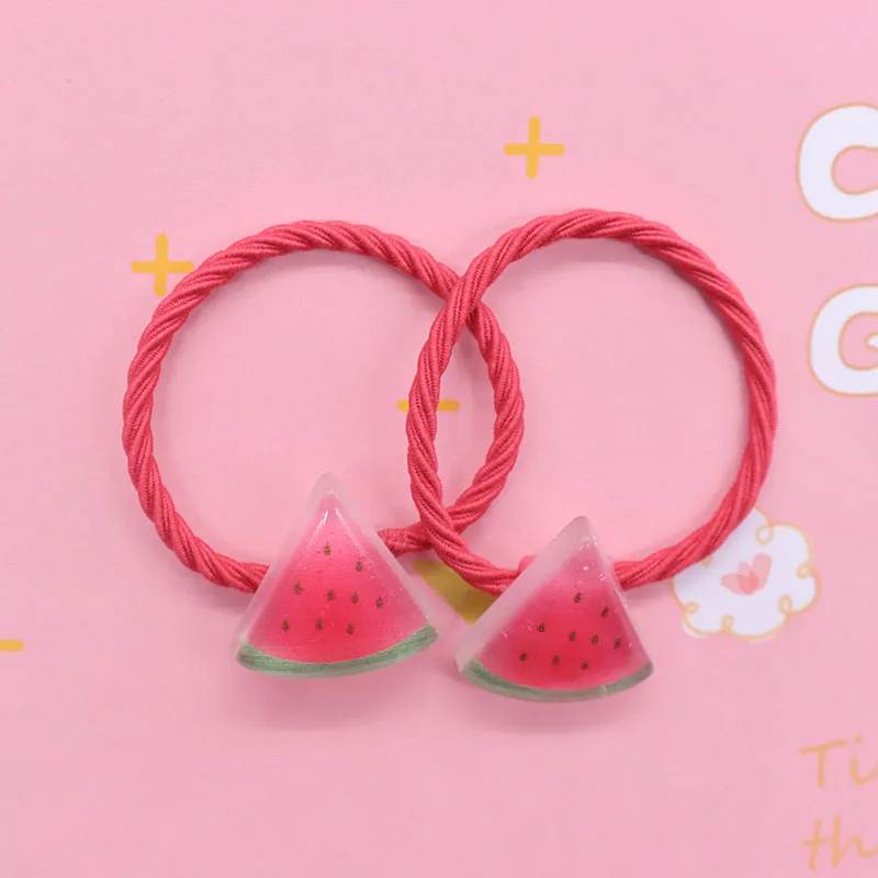 20 шт. резинки для волос в виде фруктов персика винограда яблока |