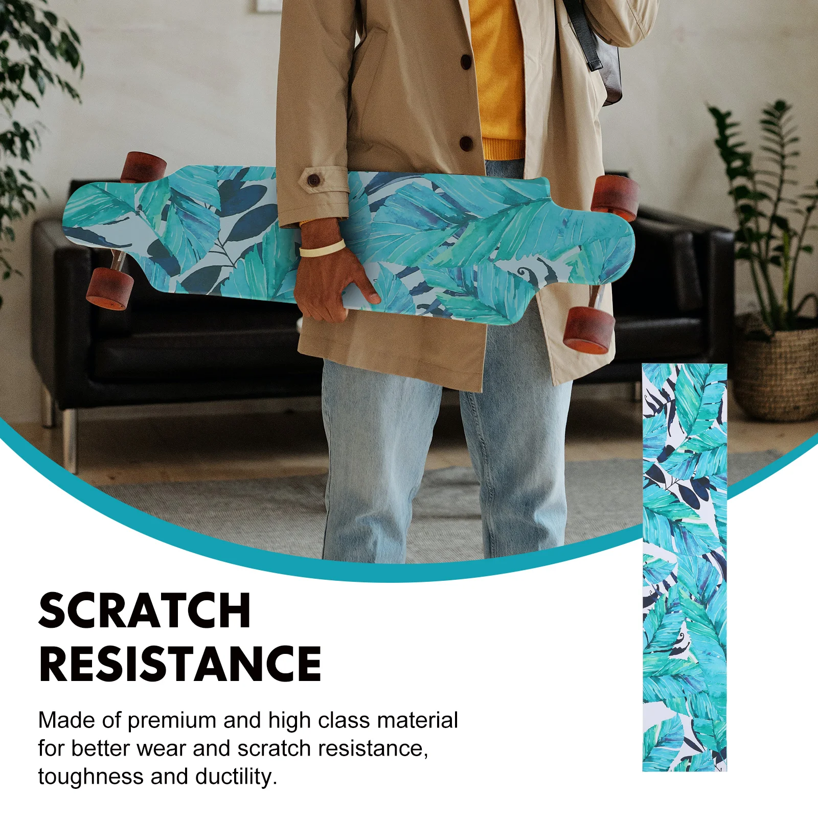 

Tape Grip Skateboardgriptape Sticker Longboard Scooter Skateboardssheets Deck Decorative Anti Rollerboard Decals Sandpaper Sheet