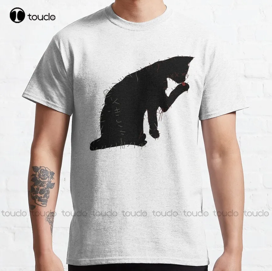 

Our Flag Means Death Cat Flag Design Classic T-Shirt Our Flag Means Death Short Sleeve Shirts For Women Gd Hip Hop New Popular