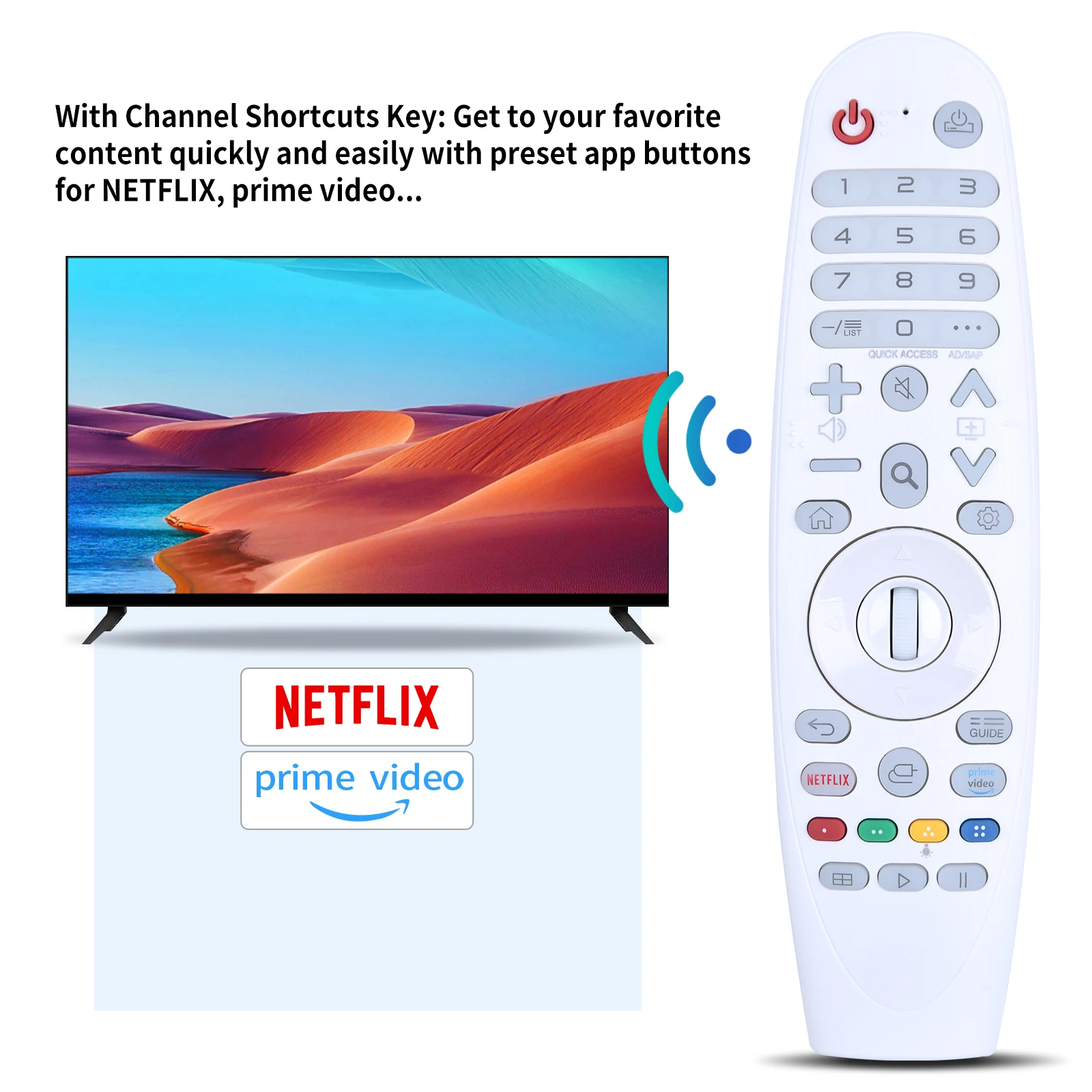 Пульт дистанционного управления для проектора L/G Hu70la 55um7520psb 75qned99upa HU710PW HU70LA