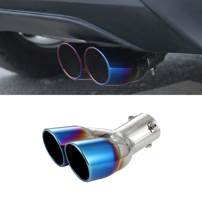 

Наконечник глушителя выхлопной трубы из нержавеющей стали для Toyota CHR 2017 2018 2019 2020