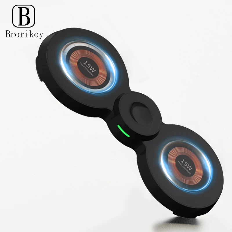 Магнитная Беспроводная зарядная подставка 3 в 1 для iPhone 14 13 12 Pro Max Qi док-станция