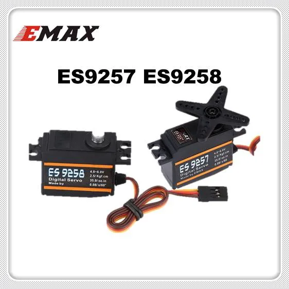 

1pc EMAX ES9257 ES9258 Plastic Metal Micro Digital Servo 3D for 450 Helicopters Rotor Tail