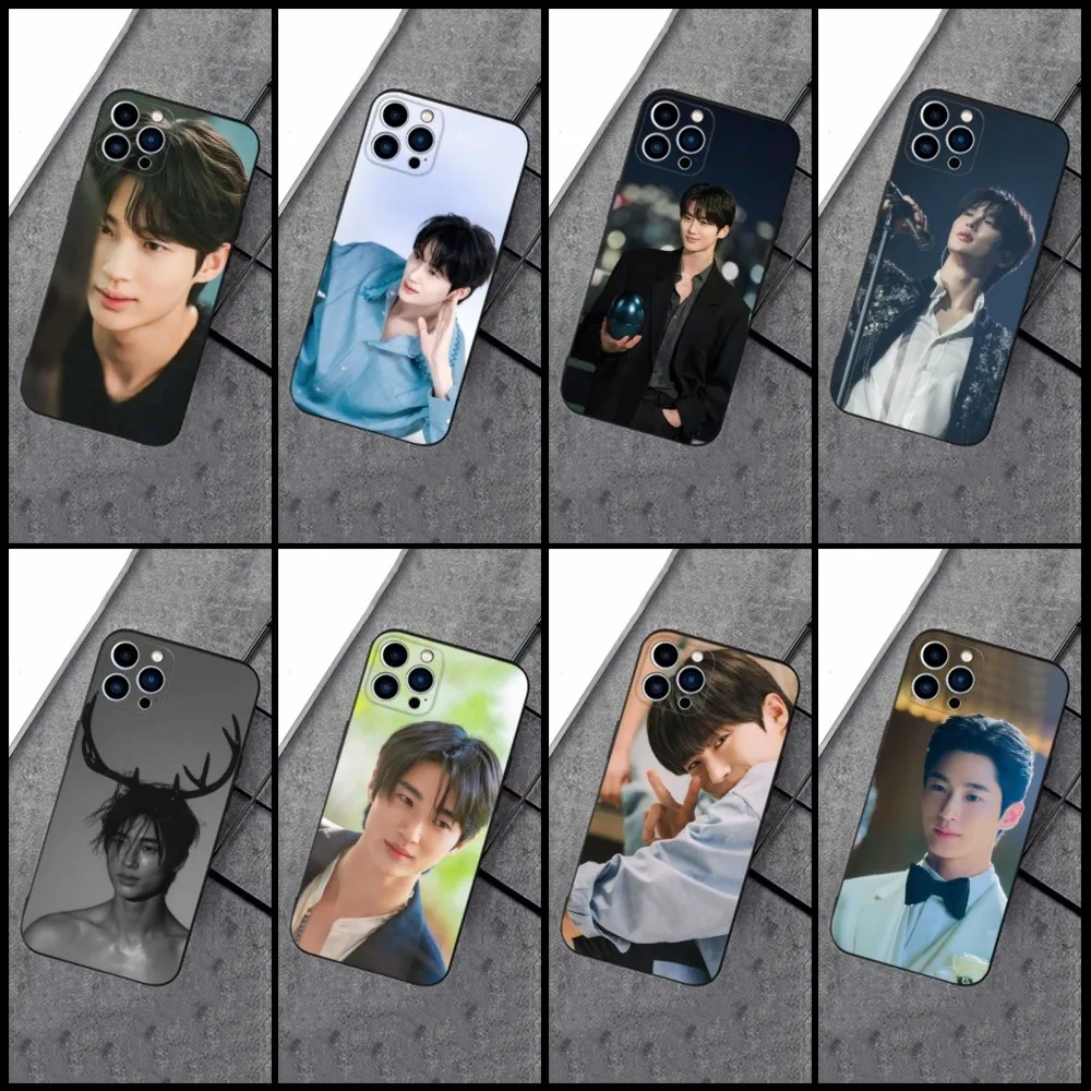 Чехол для телефона B-Byeon Woo Seok мягкий силиконовый чехол iphone 15 14 13 12 11 Pro X XS Max XR Plus Cover