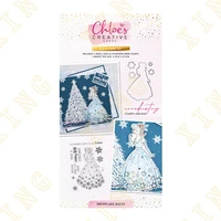 snowflake queen stamps and dies new arrival scrapbook diary decoration stencil embossing template diy greeting card handmade