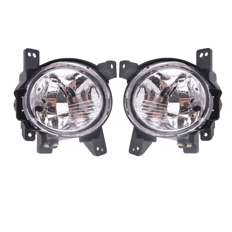 

1Pair Front Bumper Fog Light Lamp Daytime Running Lights Driving DRL Light For Hyundai Santafe 2.4 2010 2011 2012