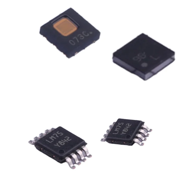 Датчик температуры и влажности Φ (3x3) MSOP-8 STLM75DS2F HDC2080DMBR HDC2010YPAR