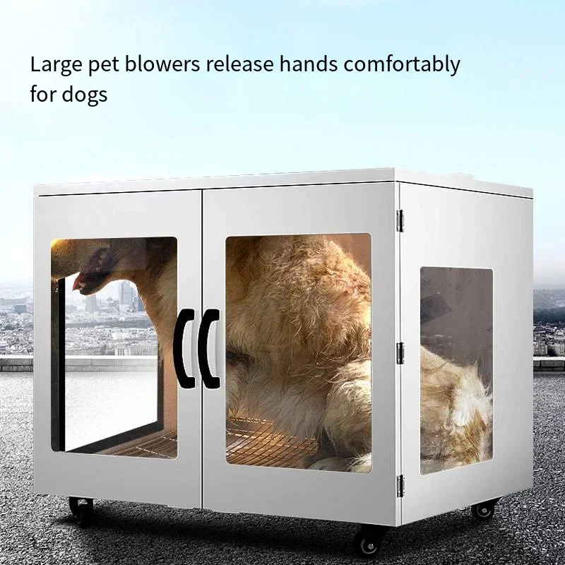 Household High wind speed adjustable hot and cold air dog cat pet beauty Automatic hair dryer large