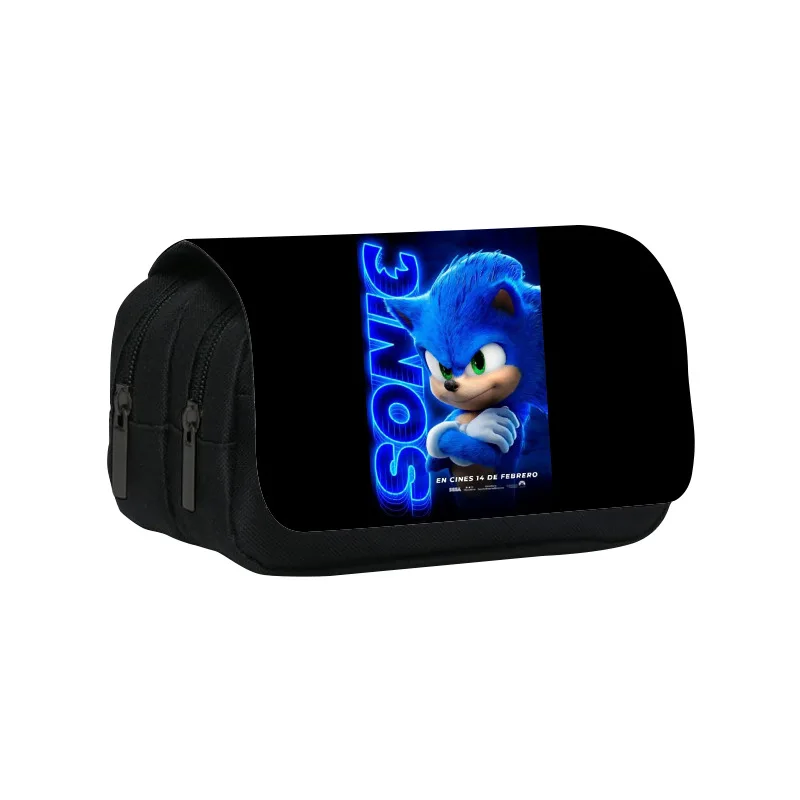 

Sonic Double Layer Pencil for Boys and Girls Primary and Secondary School Students Large Capacity Pencil Case New 2023