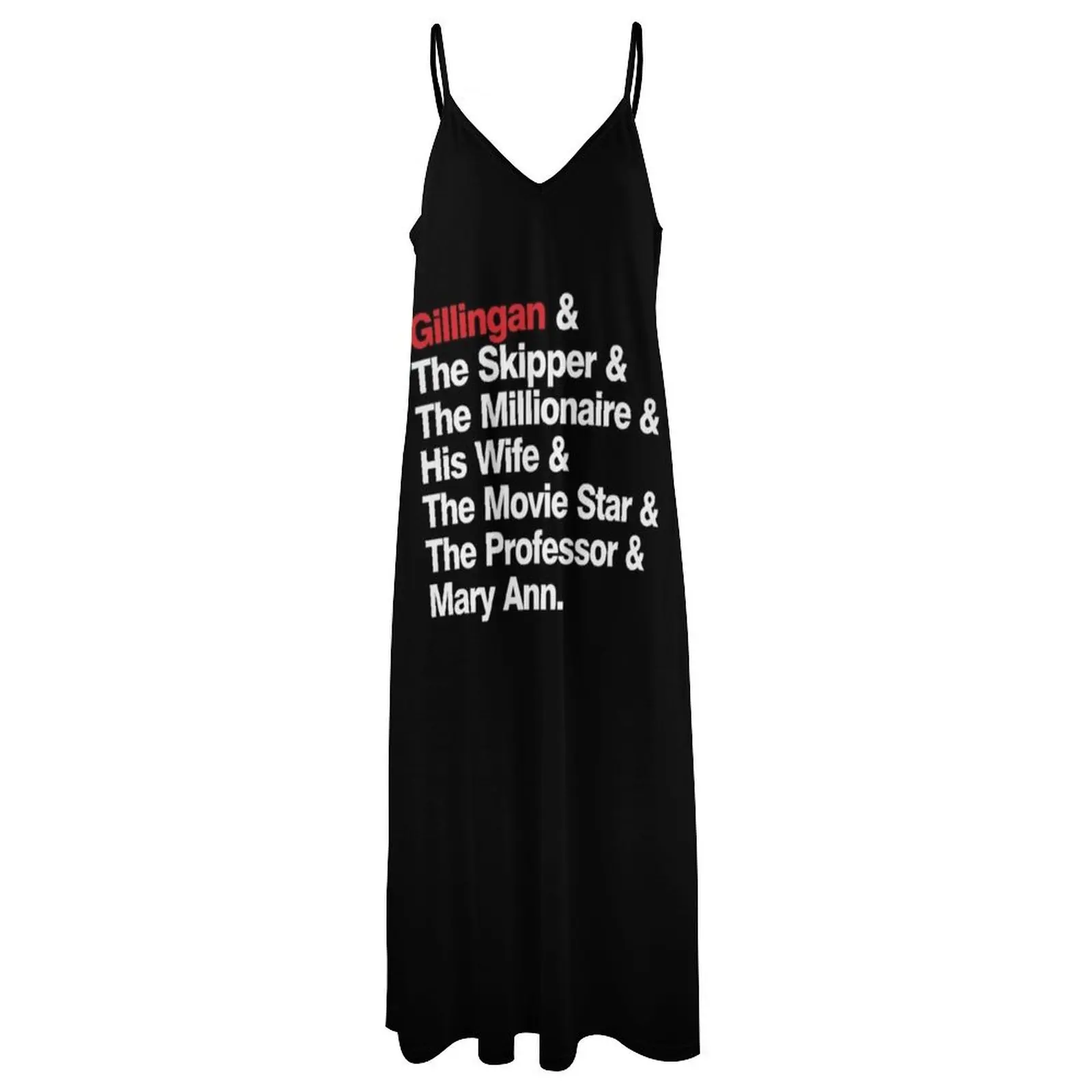 Платье GILLIGANS ISLAND без рукавов из полиэстера