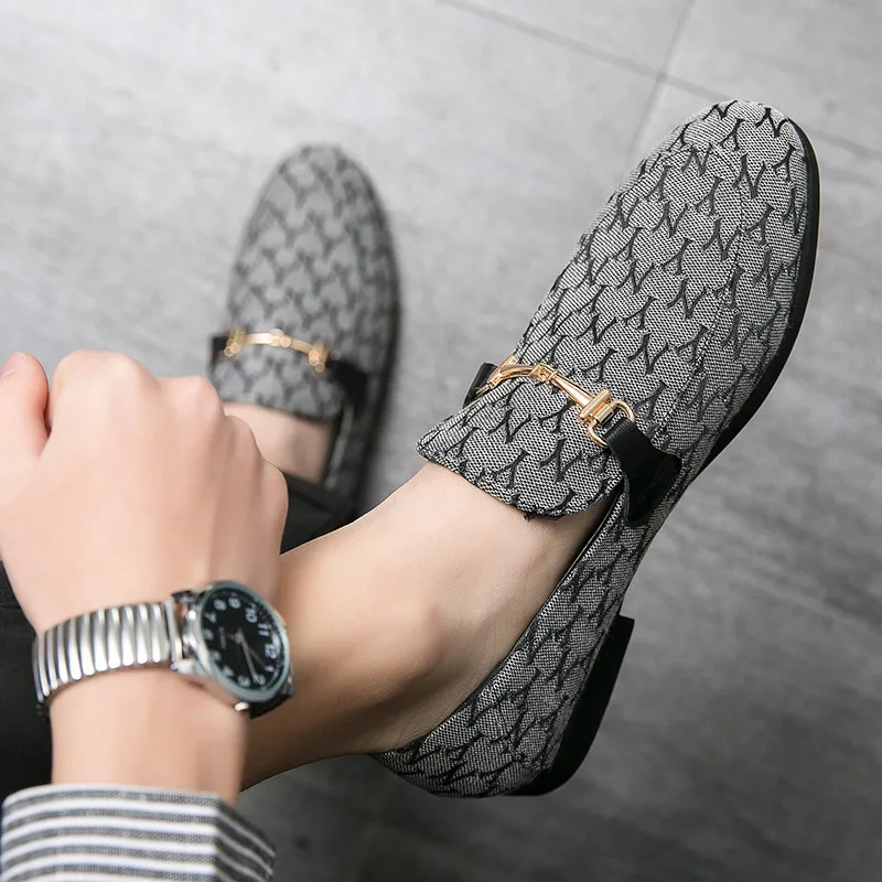 Мужские классические мокасины без застежки черные дизайнерские туфли на плоской