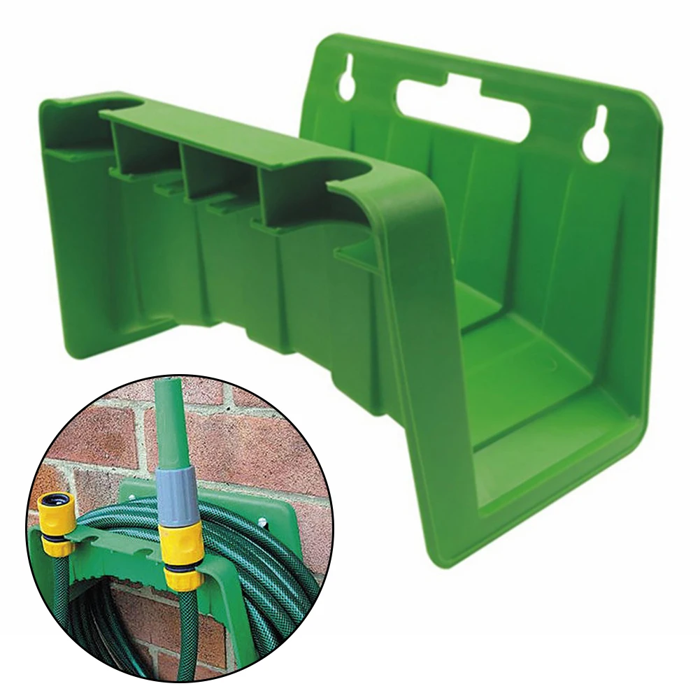 

New Durable Wall Mounted Tap Watering Hose Organizer Wash Car Hose Storage Holder Tools Pipe Reel Hanger Rack Home Garden