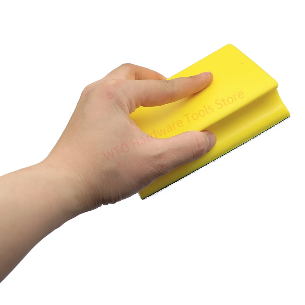 1 шт. 70x120 мм ручной шлифовальный блок прямоугольная подложка с крючком