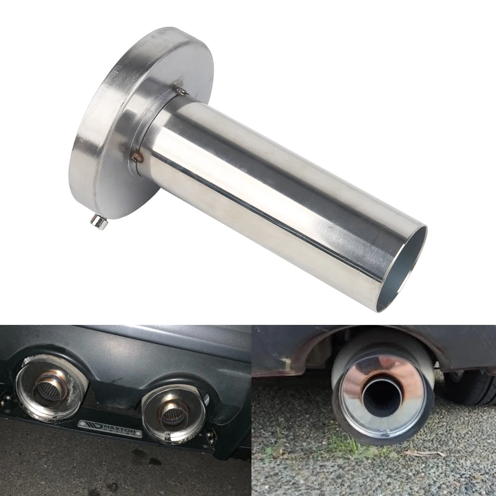 3 5 &quot/4&quot/4&quot/4 5&quot нерегулируемый съемный глушитель из нержавеющей стали