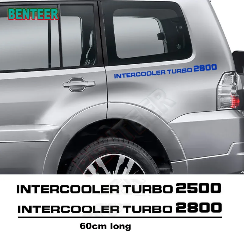 

2 шт., автомобильные наклейки для кузова Mitsubishi Pajero V20 V60 V80 Shogun Montero