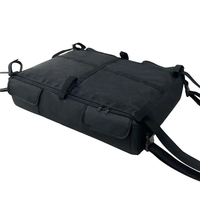 

Storage Bag 600D Oxford Fabric Life Vests Storage Bag Storage Organizer With Pockets For Boat S Life Vests Not Included
