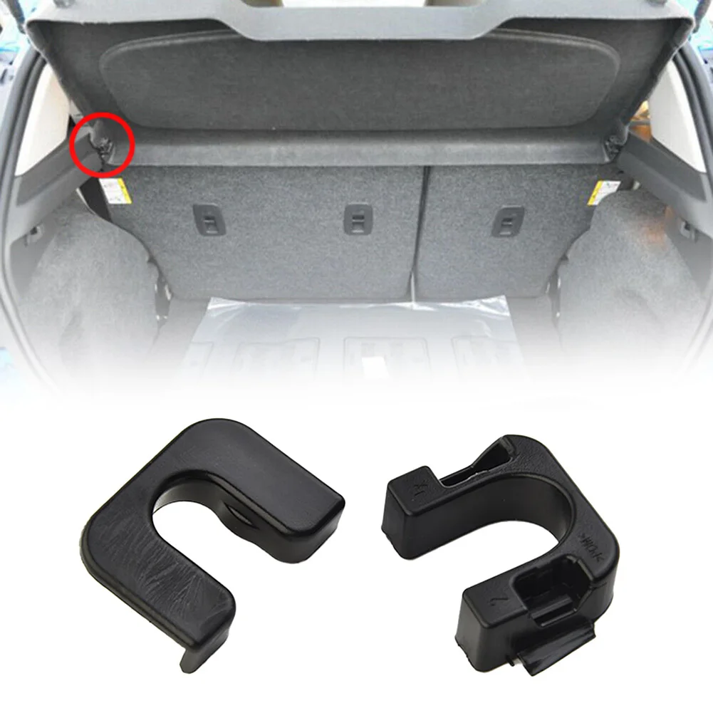 

2pcs/Set Rear Boot Trunk Car Load Cover Parcel Shelf Clips Pivot Bracket Mount Clamps For Nissan Qashqai J10 015532109E