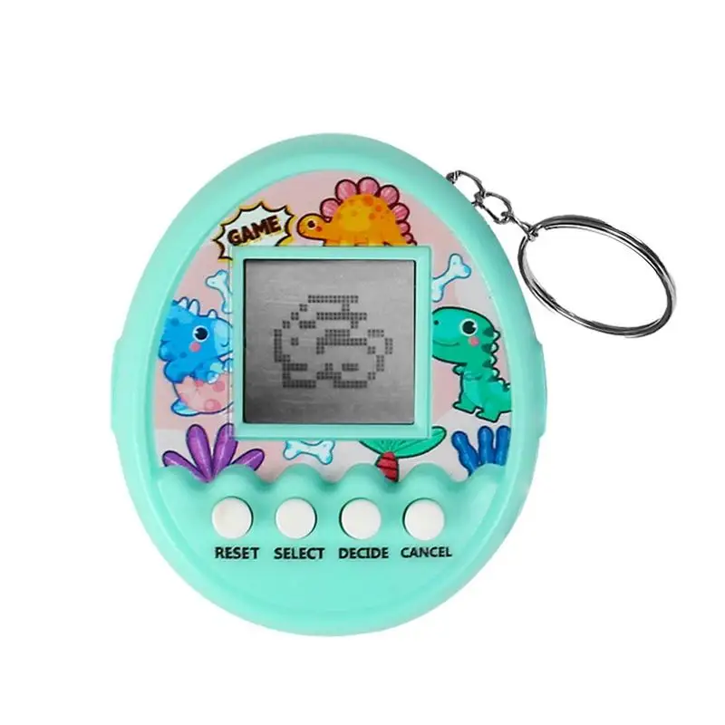 

90S Nostalgic Virtual Pet Retro Handheld Game Machine Console Nostalgic Virtual E-Pet Interactive Toys With Keychain For Kids