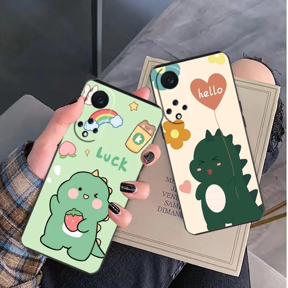 

Funda Case For Huawei NOVA Y90 Y70 Y61 10 9 9SE Plus 8 8I 7 7I 5 5I 4 3 3I 2 2I Lite Plus Pro Case Cartoon Cute Little Dinosaur
