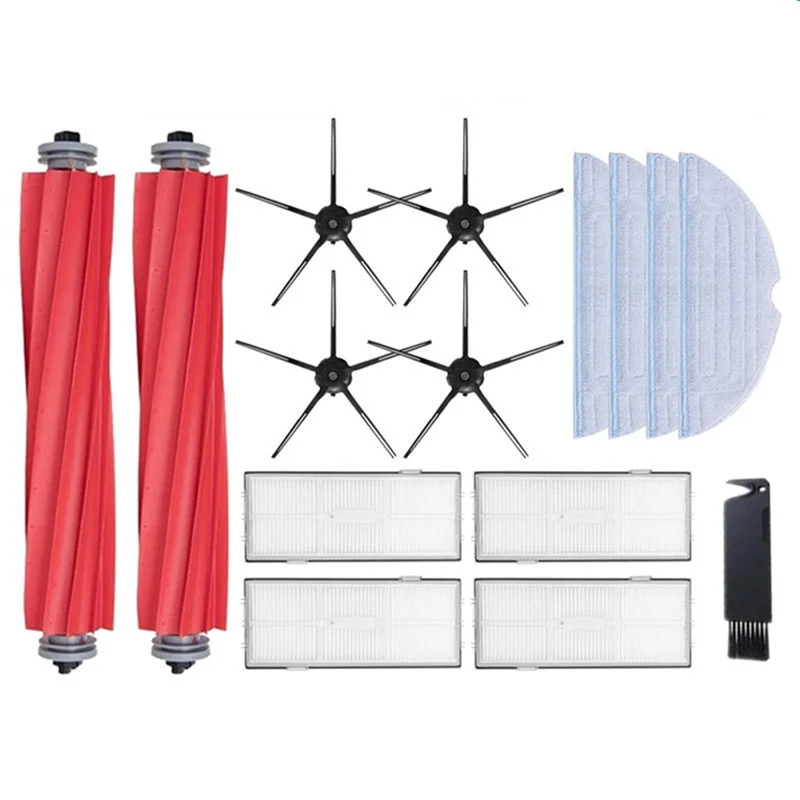 

HEPA Filter Mop Cloth Main Side Brush for S7 S70 S7 Max T7S T7S Plus Robot Vacuum Cleaner